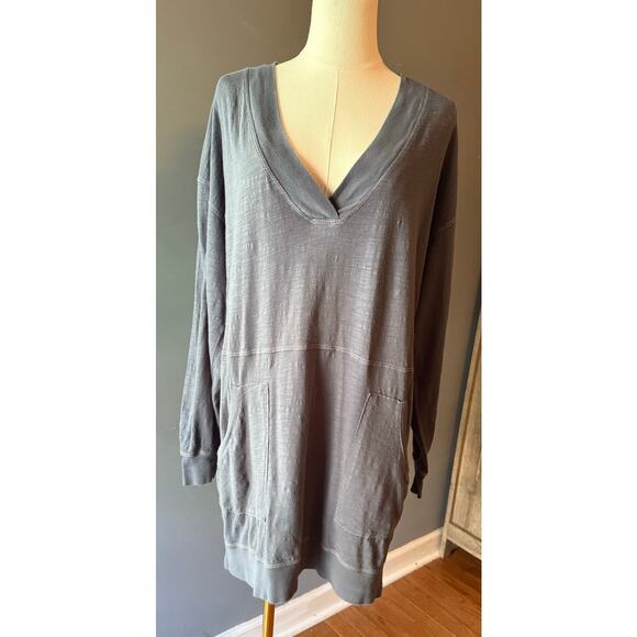 Natural Life Oversized Tunic size Small V Neck 100% Cotton - Picture 9 of 9